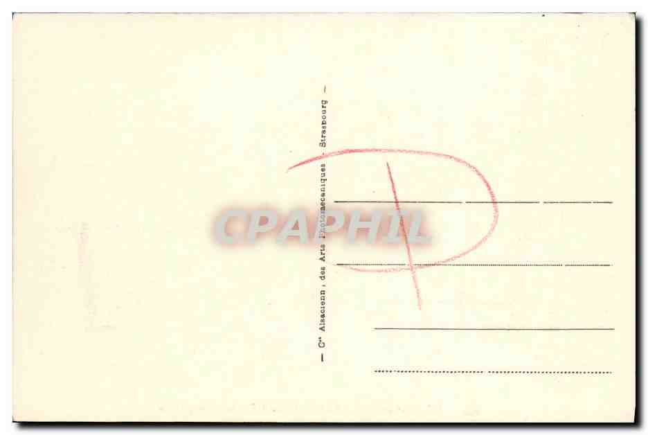 CPA Deauville Normandy Hotel — Verso