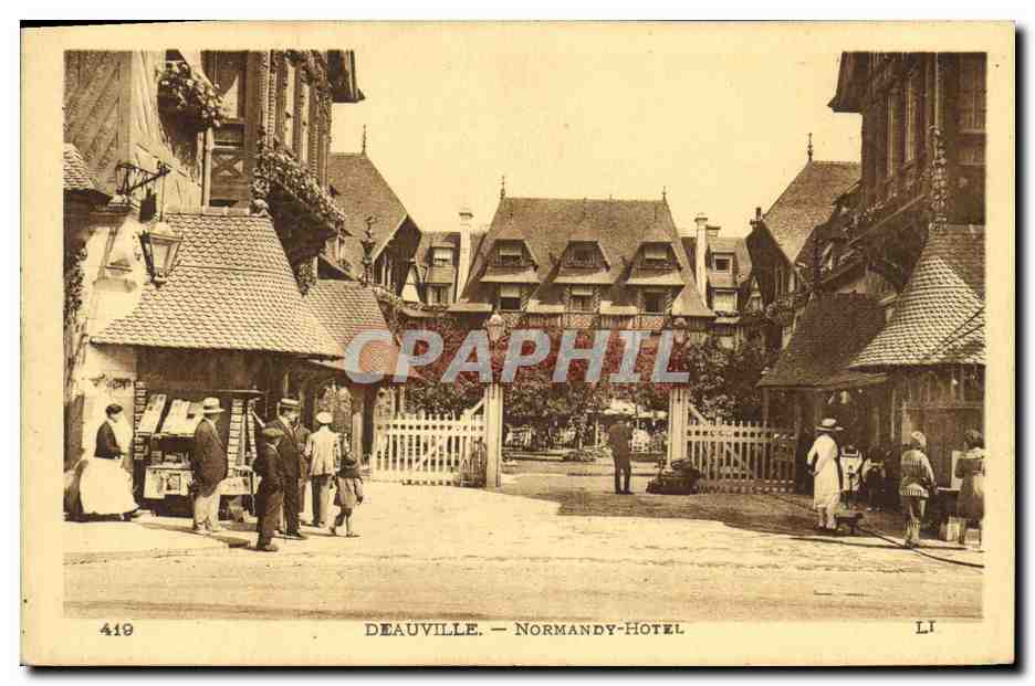 CPA Deauville Normandy Hotel
