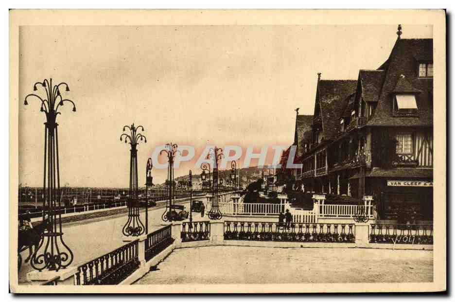 Deauville (Calvados) — The Promenade and the Normandie — Éditions d'Art YVON, Paris