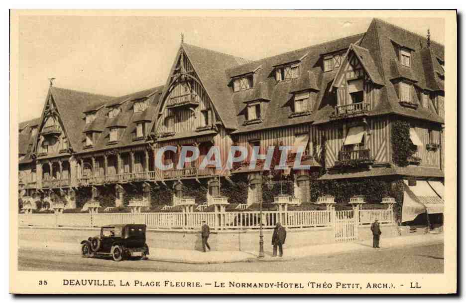 Deauville, La Plage Fleurie — Das Normandy-Hôtel (Théo Petit, Arch.)