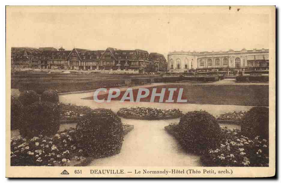 Deauville — Das Normandy-Hotel (Theo Petit, Architekt)