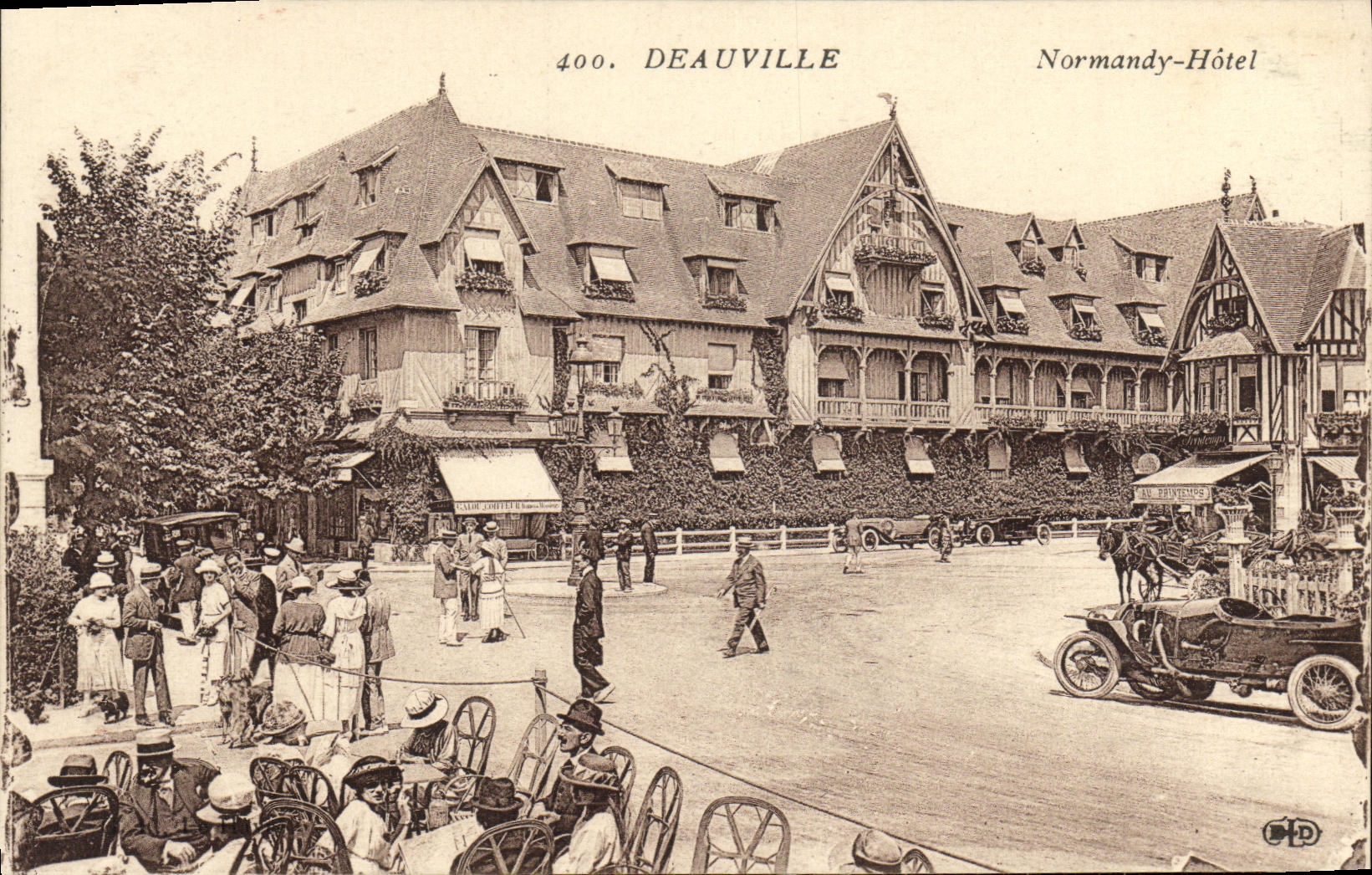Deauville — Normandy-Hôtel — Verlag CPD, Nr. 400