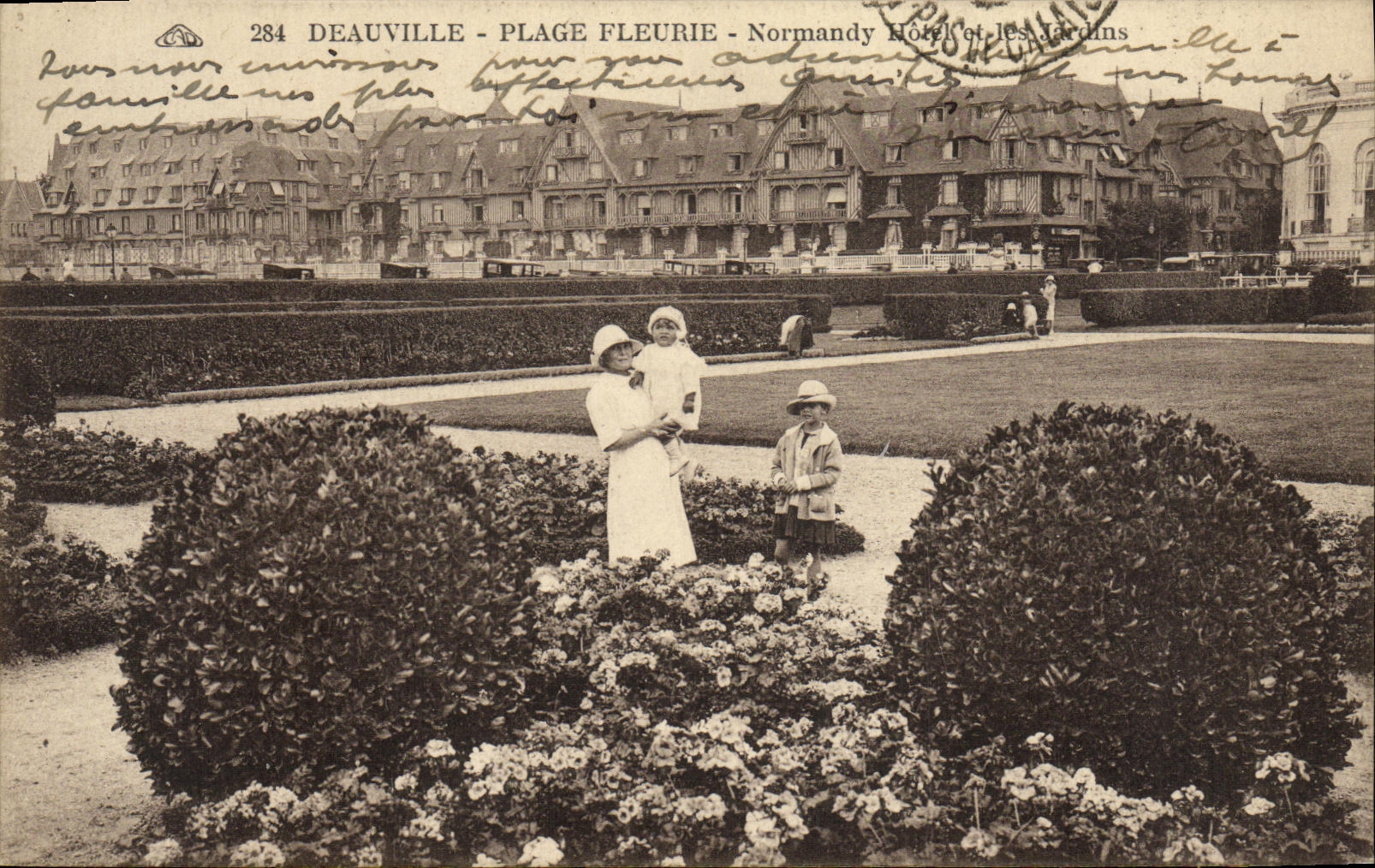 Deauville - Plage Fleurie - Normandy Hôtel et les Jardins — éditeur anonyme, n° 284