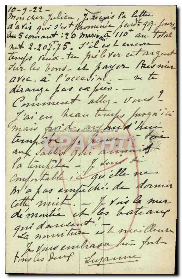 Deauville - La Plage Fleurie - Normandy-Hôtel — CPA n°136 — Reverso
