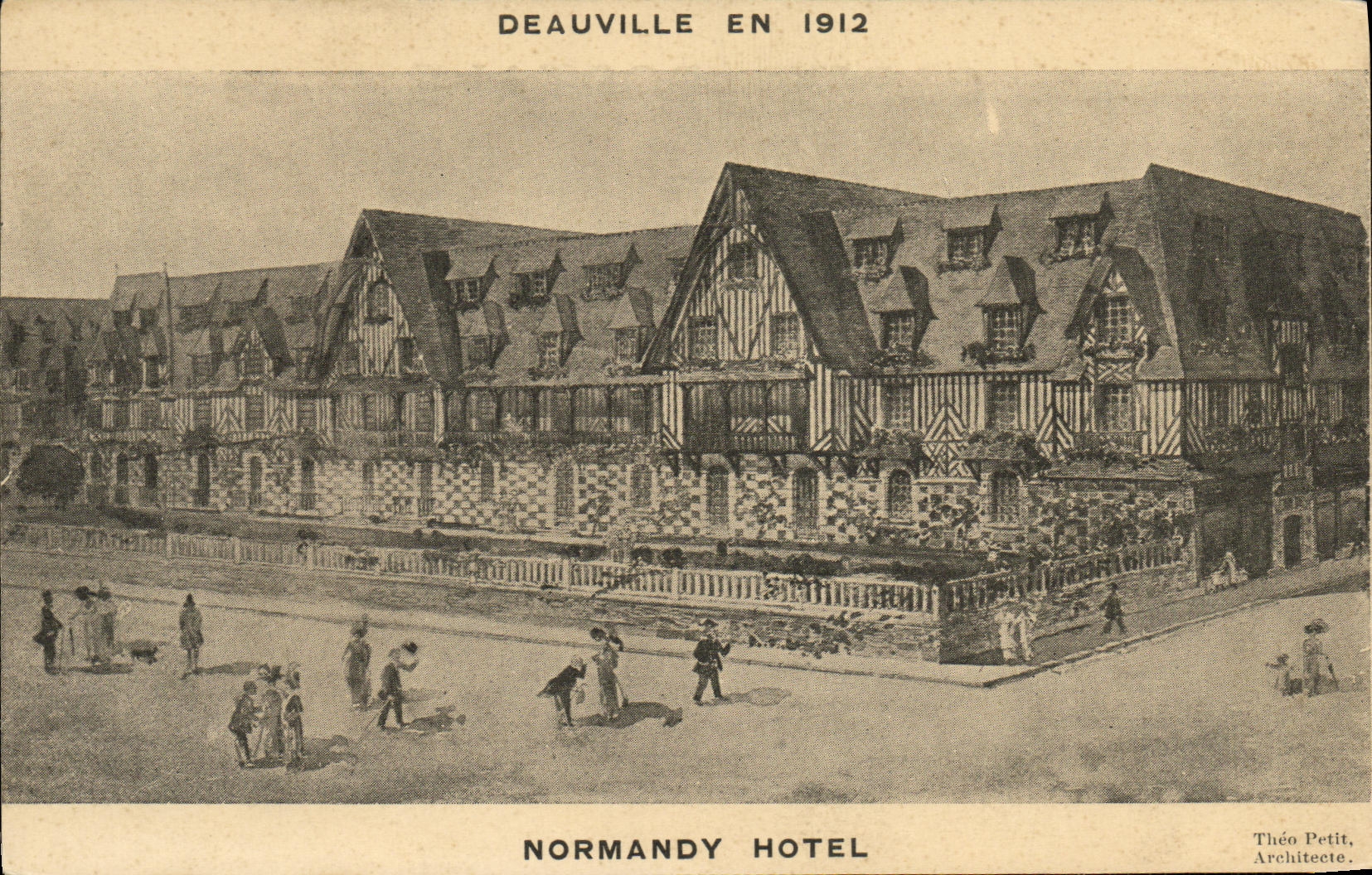 Deauville en 1912 — Normandy Hotel — Théo Petit, Architecte