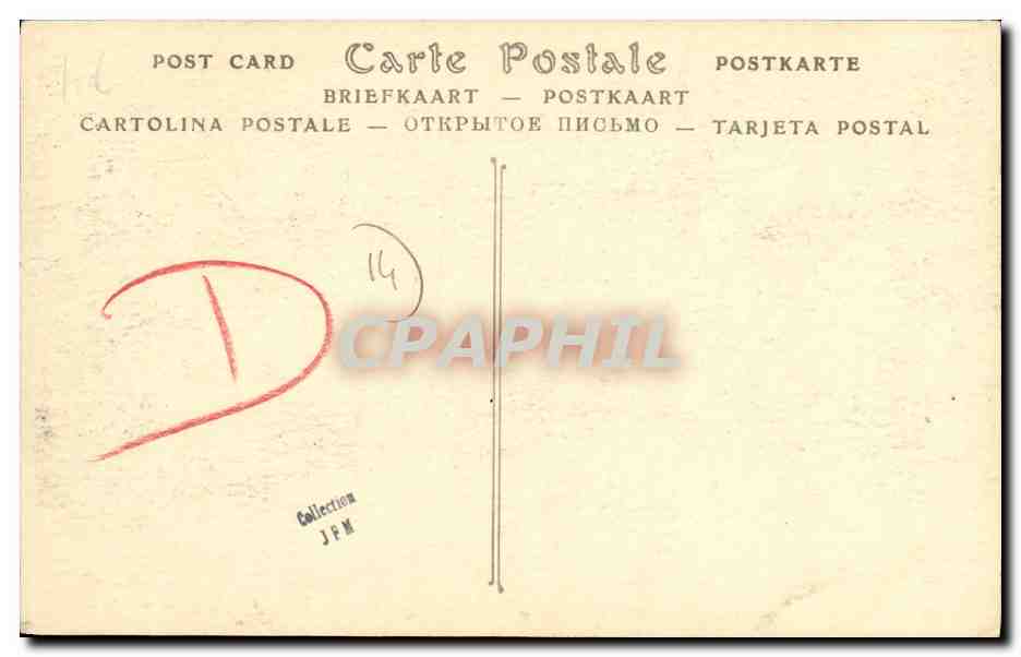 CPA Deauville Normandy Hotel — Rückseite