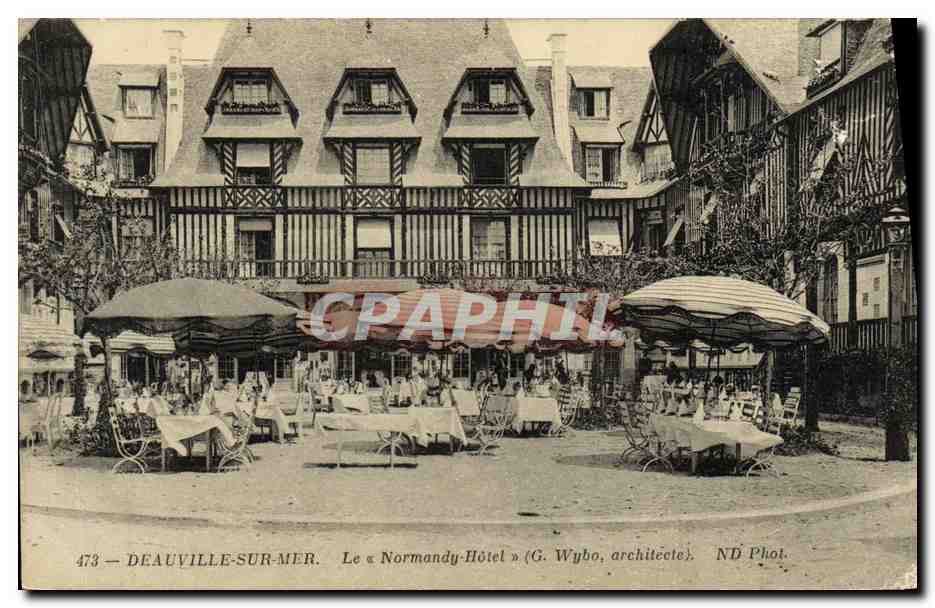 Deauville-sur-Mer — Das « Normandy-Hôtel » (G. Wybo, Architekt) — ND Phot.
