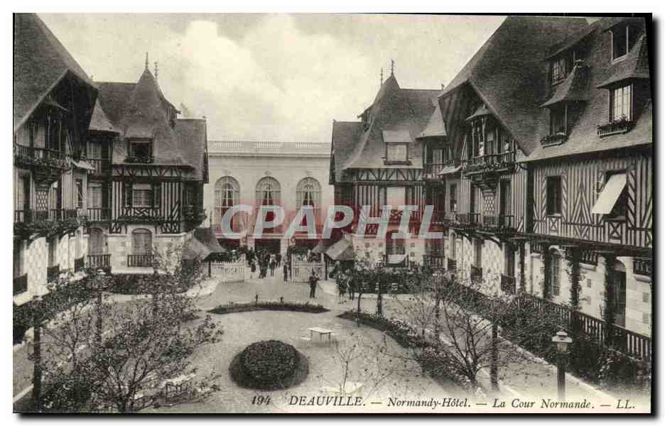 Deauville — Normandy-Hôtel — La Cour Normande — LL. — Nr. 194