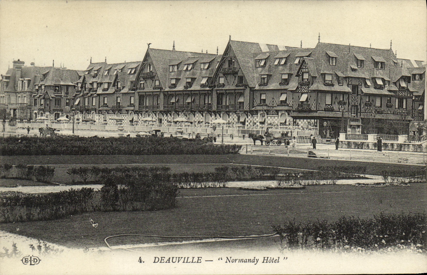 Deauville — "Normandy Hôtel" — Éditeur ELP, n°4