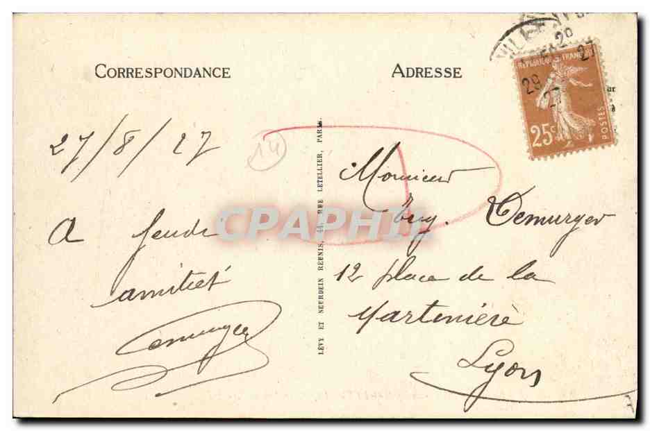Deauville - Normandy-Hotel (Th. Petit, Architekt) - LL — Rückseite