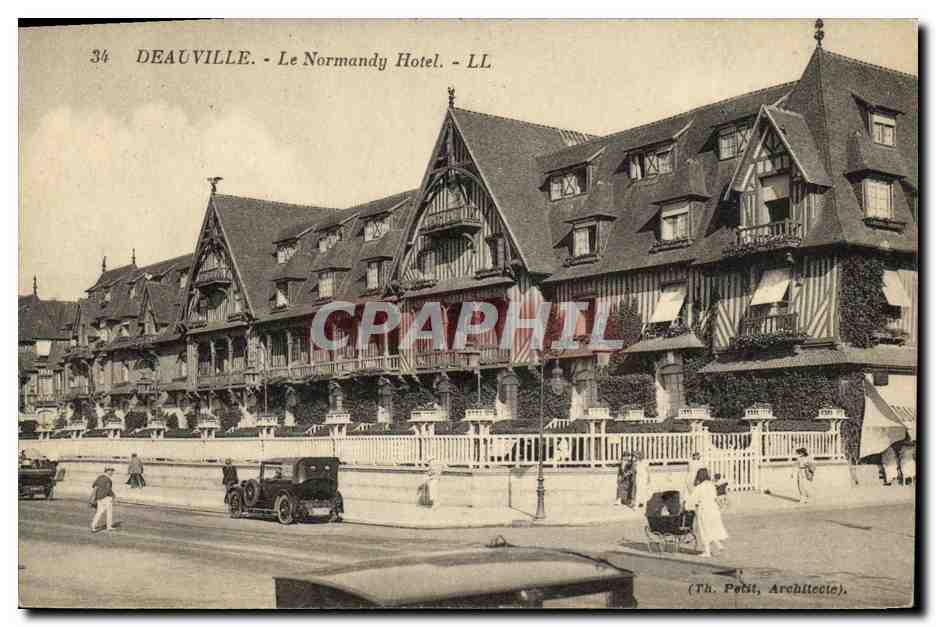 CPA Deauville Normandy Hotel 