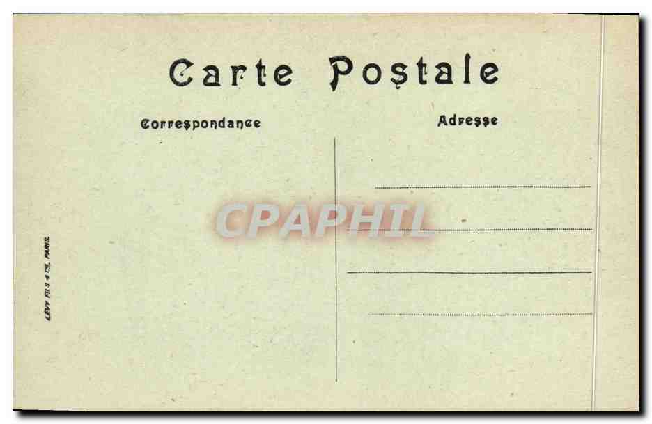 CPA Deauville Normandy Hotel Entree Rue de l Ecluse — Verso