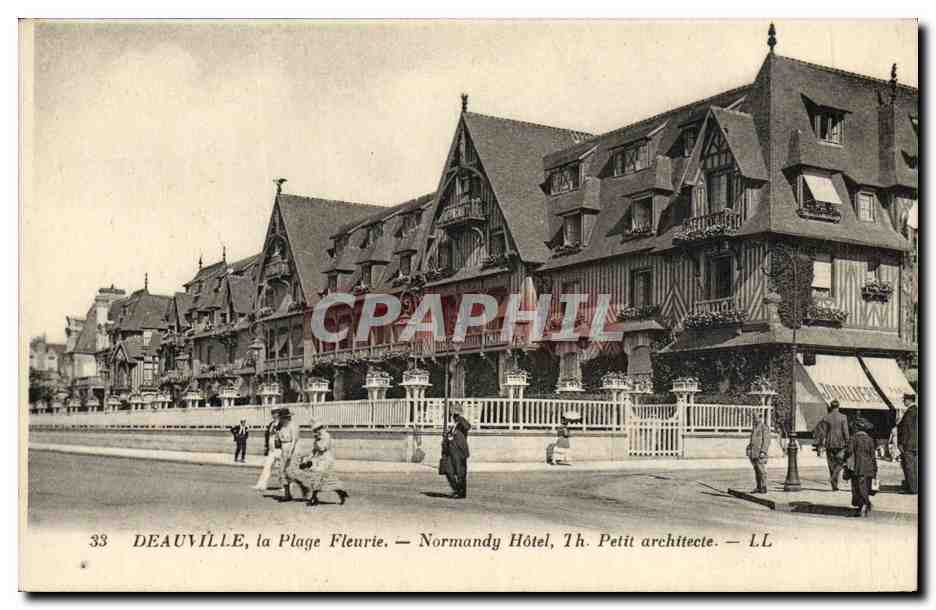 Deauville, die Blütenstrände — Normandy Hotel, Th. Petit Architekt — LL