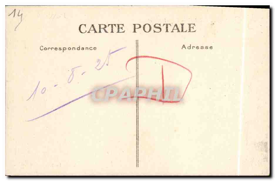 Deauville — Royal Hôtel — G F., Le Havre — Verso