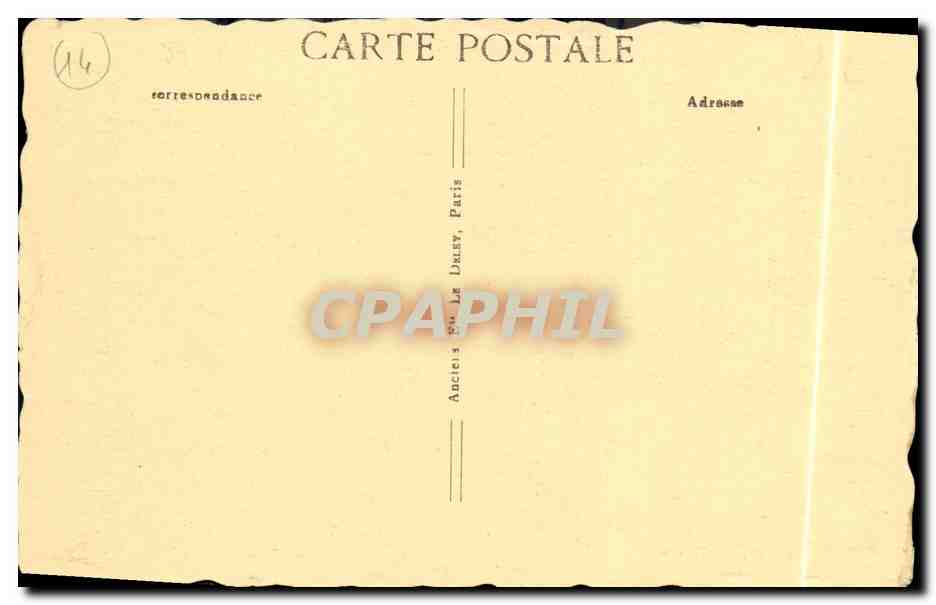 Deauville — Royal Hôtel — G. F., Le Havre — Verso