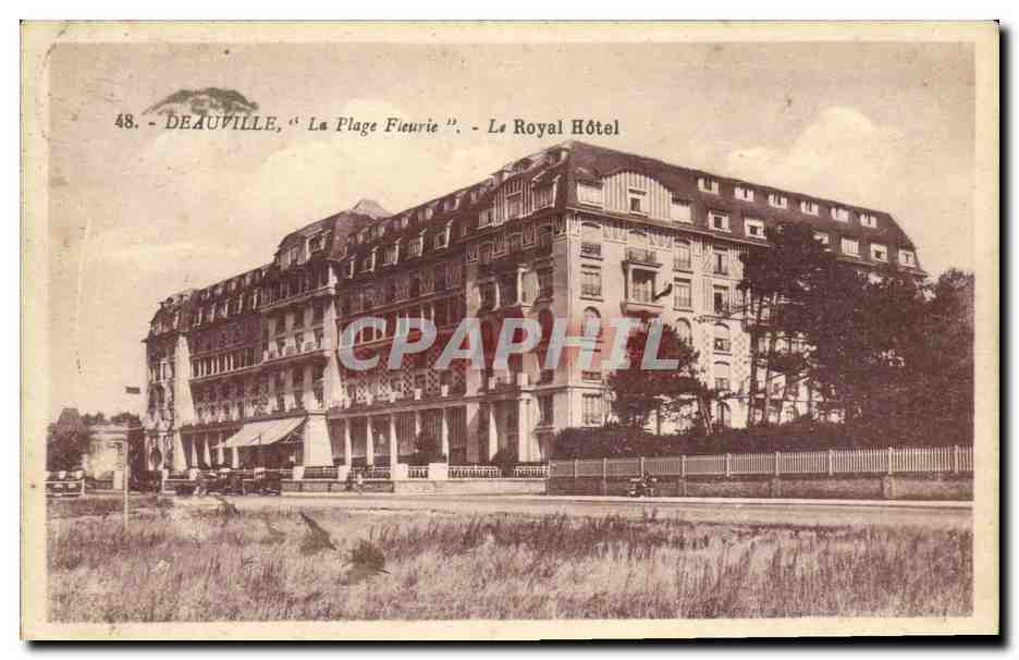 Deauville, "La Plage Fleurie" - Le Royal Hôtel