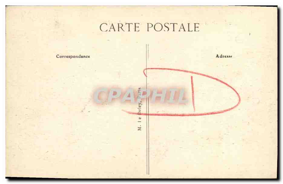 CPA Deauville Royal Hotel et le Jardin — Rückseite