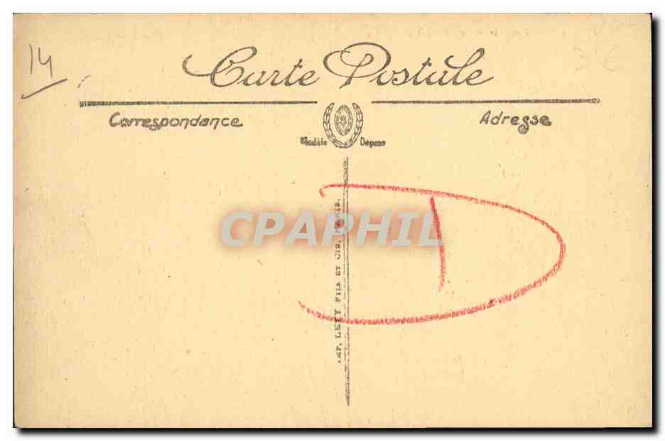 Deauville — Royal-Hôtel — LL. — Éditeur LL, n° 324 — Verso