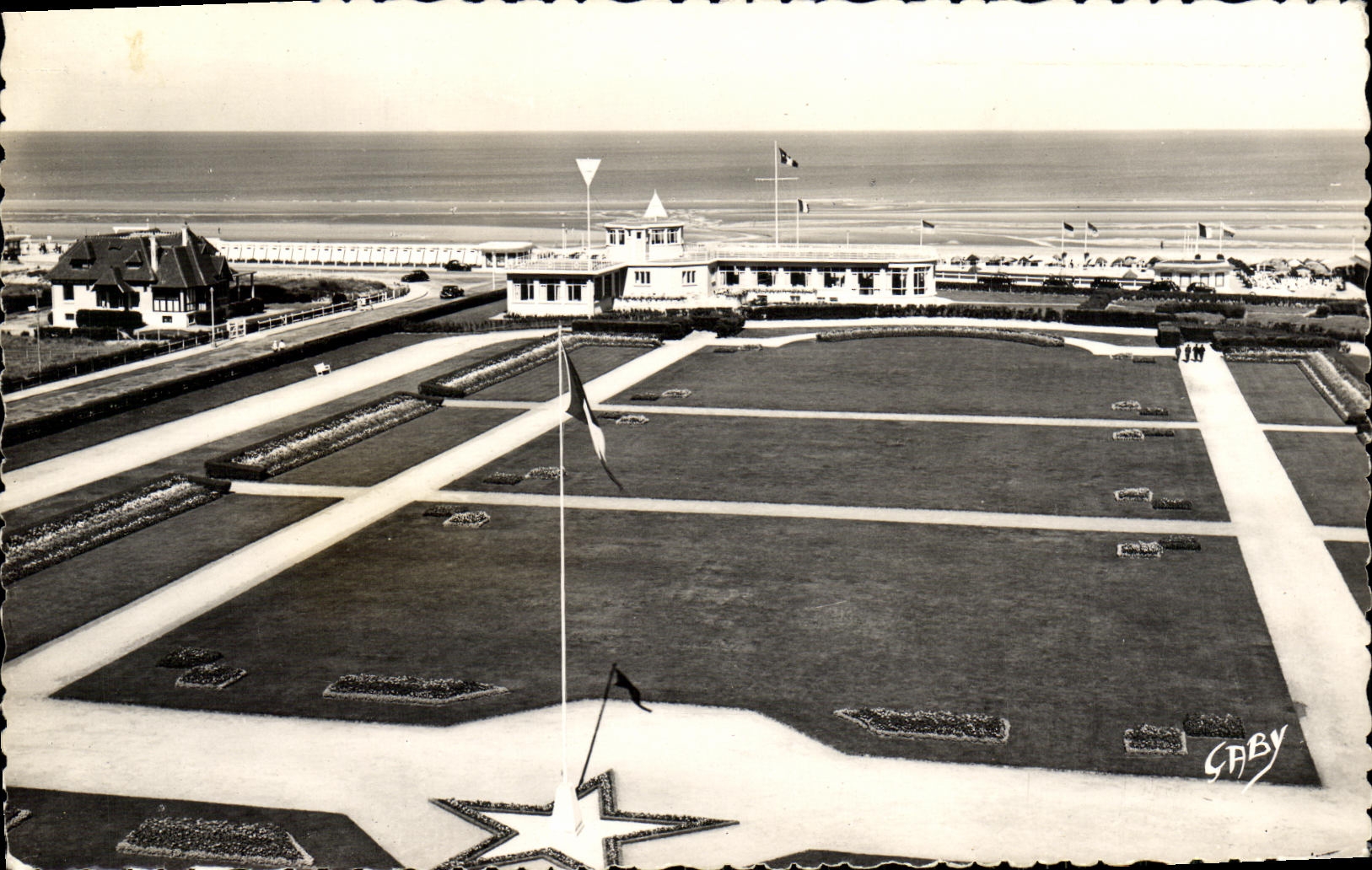Deauville — Les Jardins et le Yacht-Club — Éditions Gaby