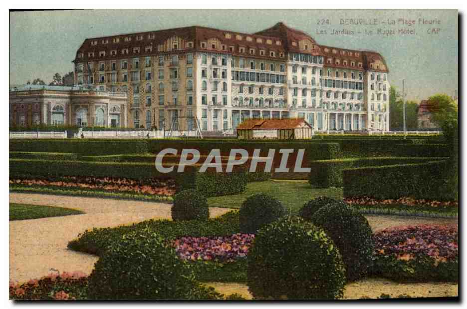 Deauville - La Plage Fleurie - Les Jardins - Le Rugezi Hôtel, CAP