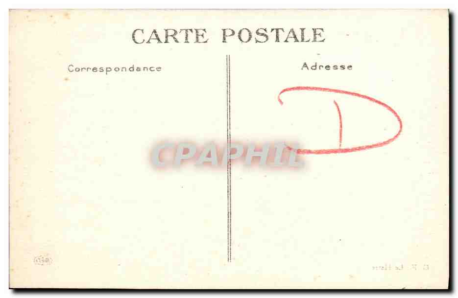 Deauville - La Plage Fleurie — Les Jardins et le Normandy — G.F., Le Havre — Verso