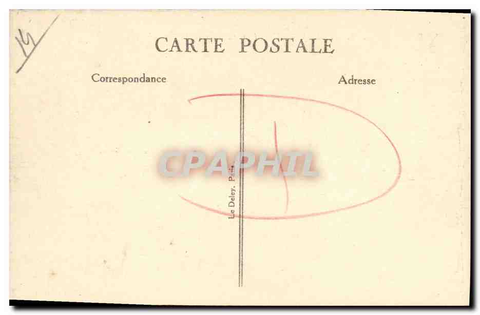 Deauville — Les Jardins et le Normandy-Hôtel — éditeur CPAPHIL, n° 464 — Verso