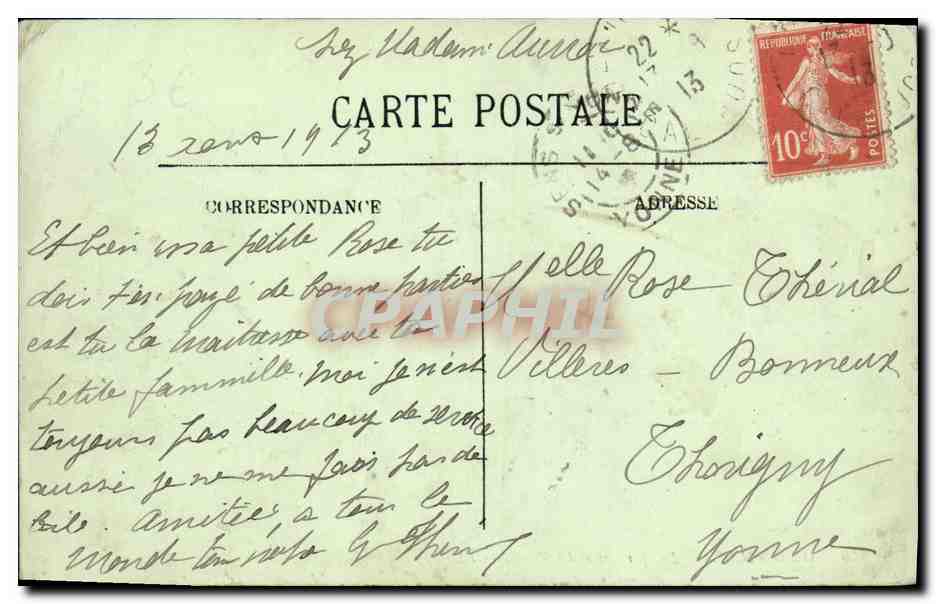 Deauville — I Giardini e i Bagni — LL. n°340 — Verso