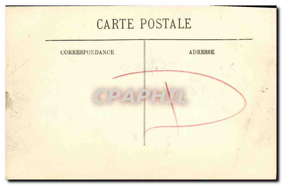 Deauville — Le Jardin du Cercle et la Plage — Paris-Galeries — Trouville — Rückseite