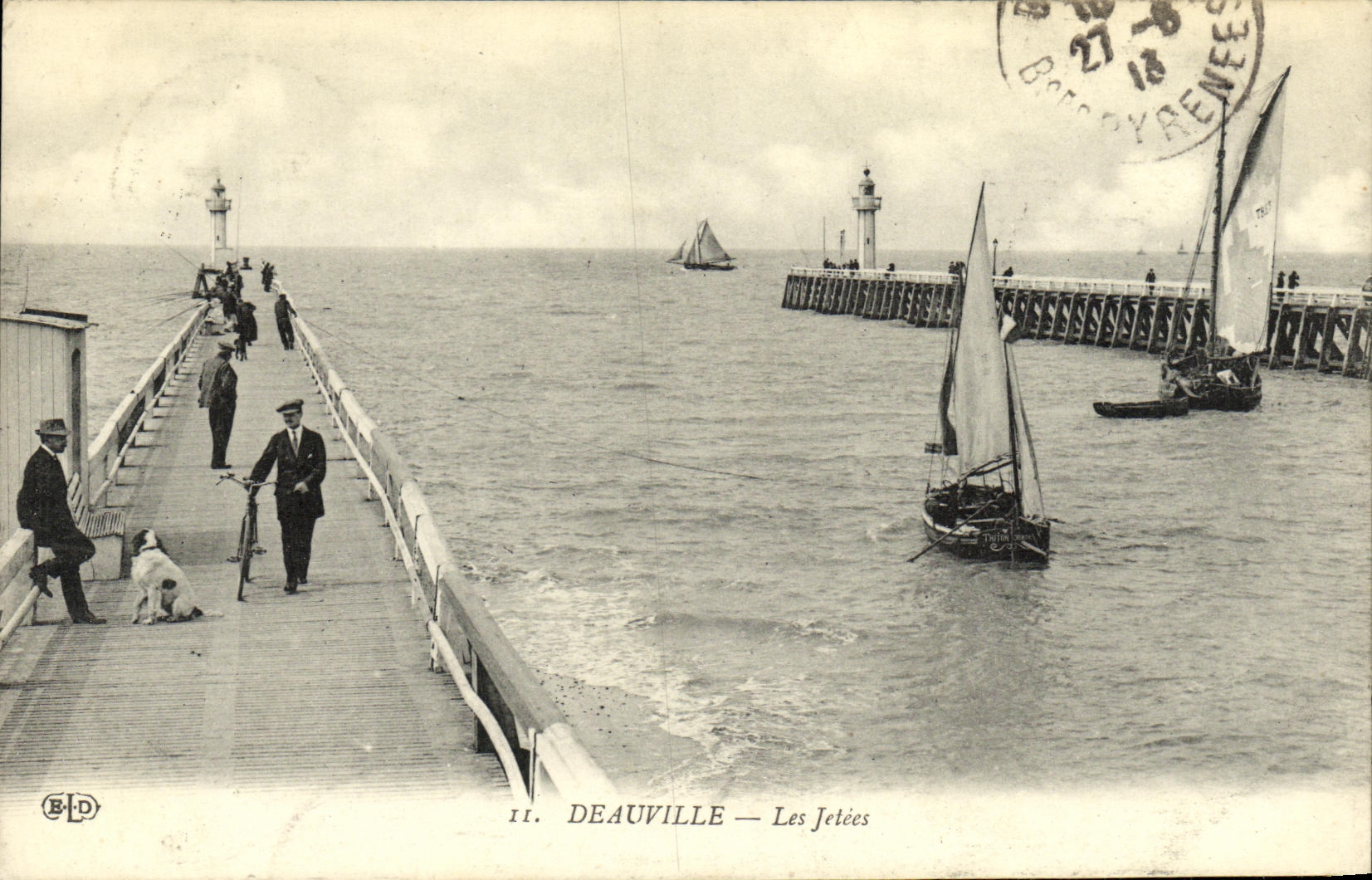 Deauville — Les Jetées — BLPD, n°11