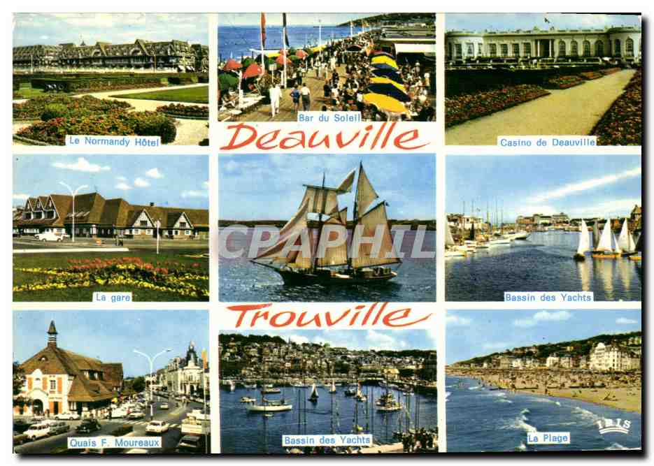 CPM Deauville Trouville Yachts Casino Moureaux