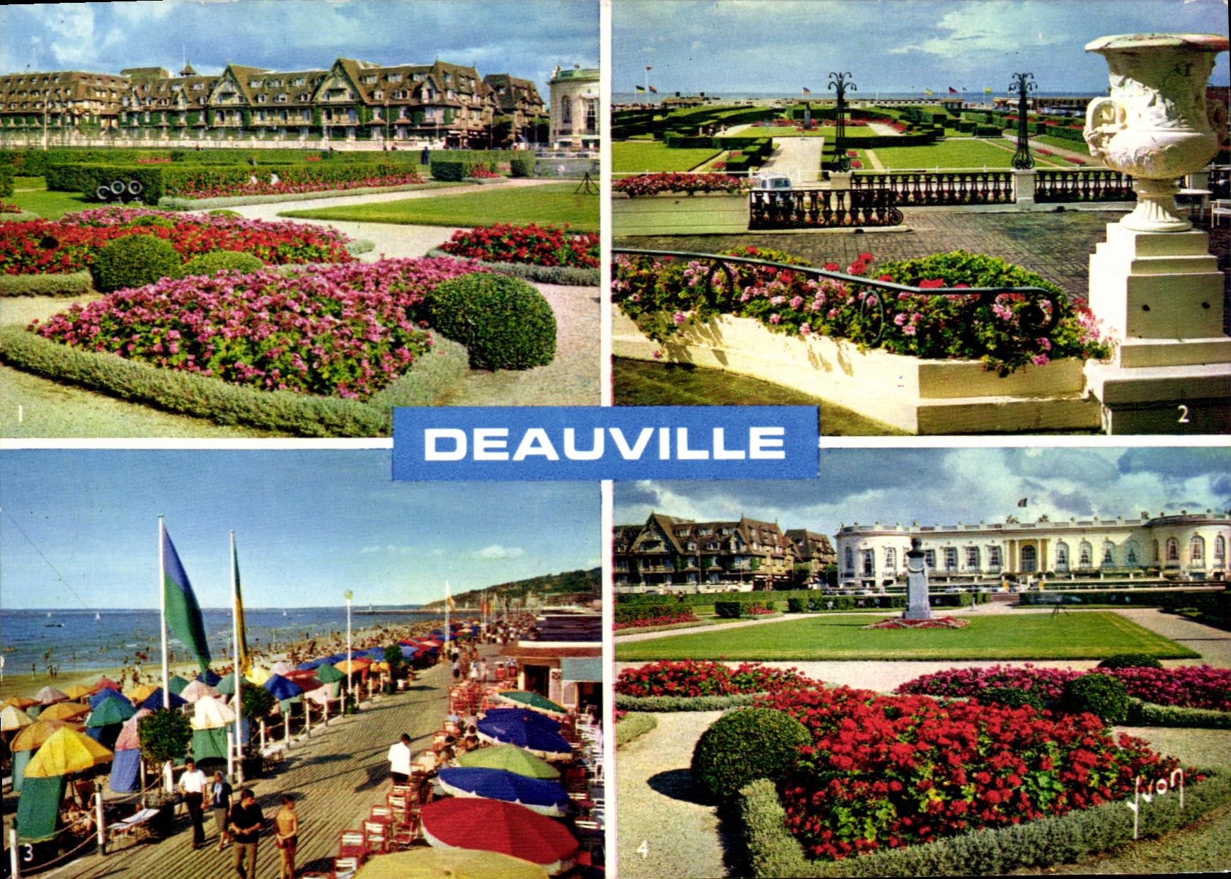 CPM Couleurs et Lumiere de France La cote Fleurie Deauville 