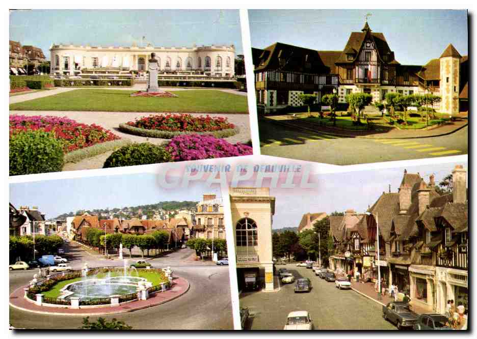 CPM Deauville Casino mairie Plac eMorny Rue du casino