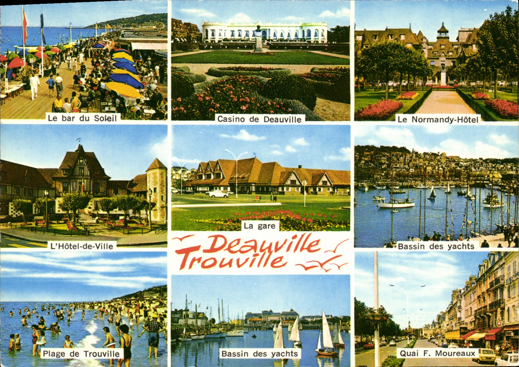 Deauville-Trouville — vue panoramique — CAP - THEOZAC Éditions Réunies, n°15