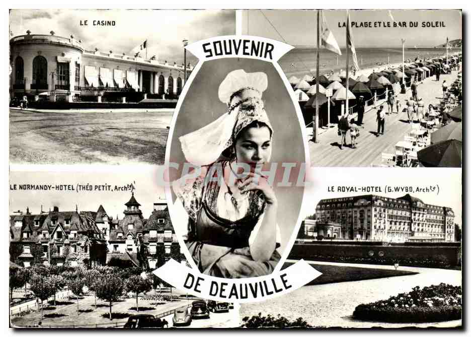 Deauville — Souvenir — Cie des Arts Photomécaniques, Paris