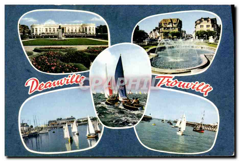 Deauville — Plage, port et monuments — Compagnie des Arts Photomécaniques