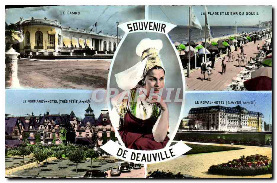 Deauville — Souvenir — Théd Petit & G. Wy80, Arch.