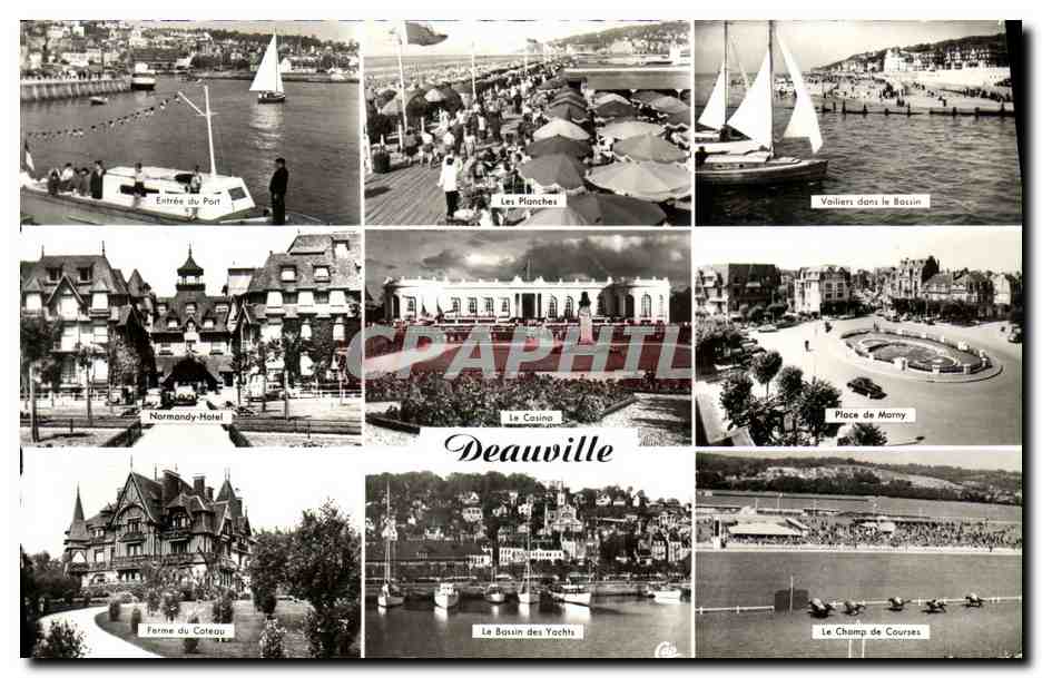 Deauville — Vue panoramique — Réal-Photo