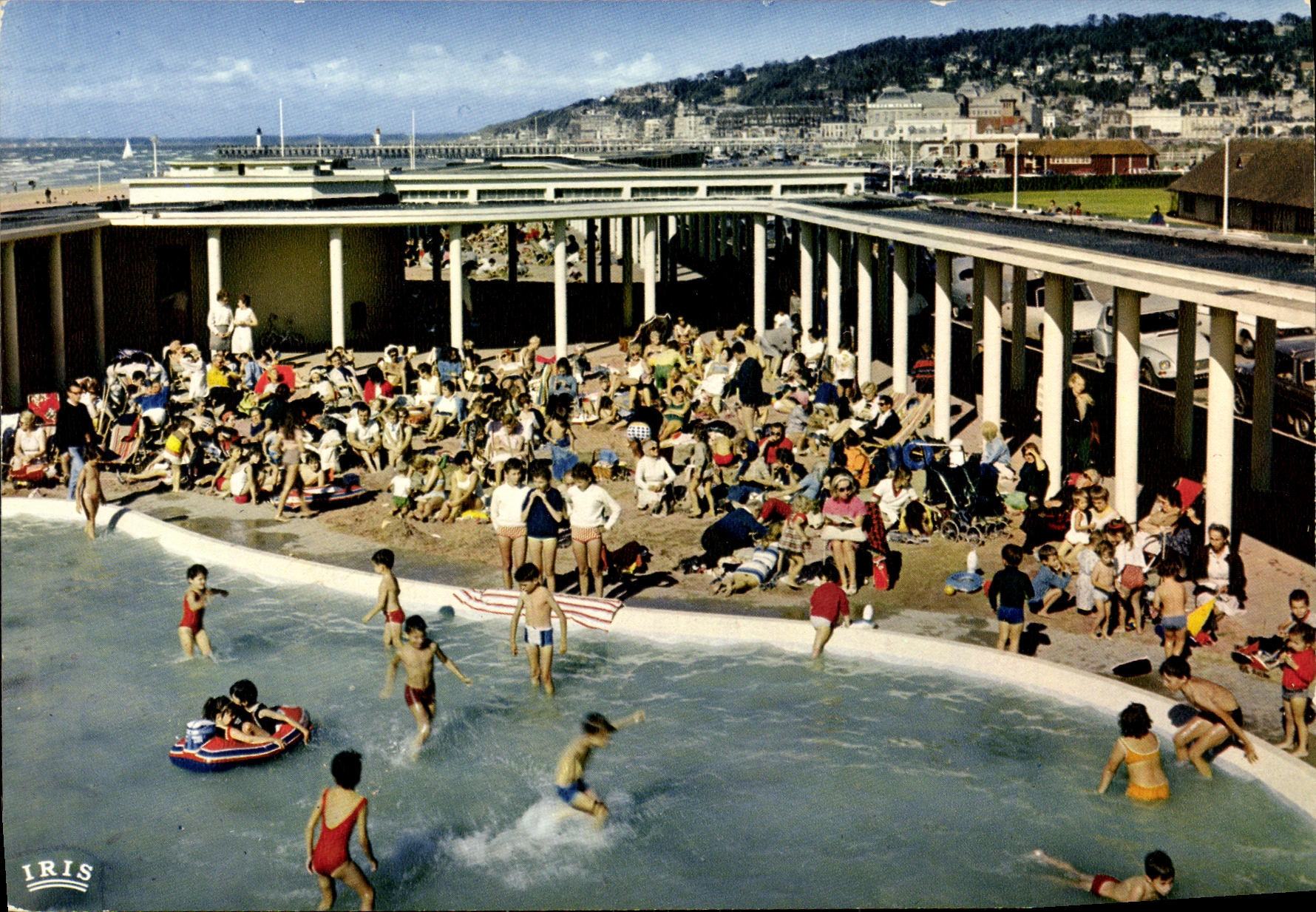 Deauville - Plage Fleurie — La Piscine enfantine (Albert Guy, arch'*) — Lumicap