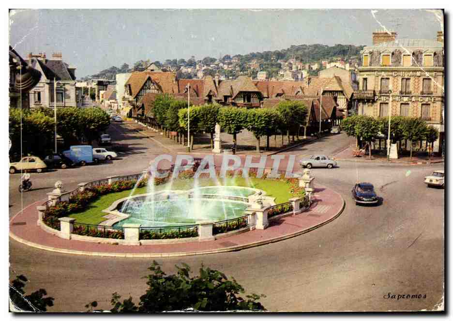 Place Horny y el mercado cubierto — Deauville (Calvados) — Edición Sapromos