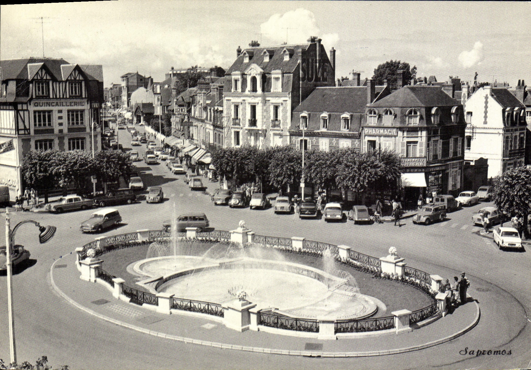 Plaza Morny — Deauville (Calvados) — Edición Sapromos, n° G-N 5042