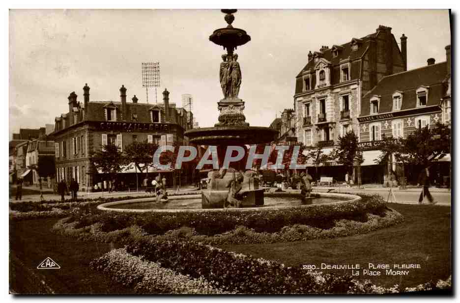 Deauville - La Place Morny — éditeur H. Capelle, n° 280
