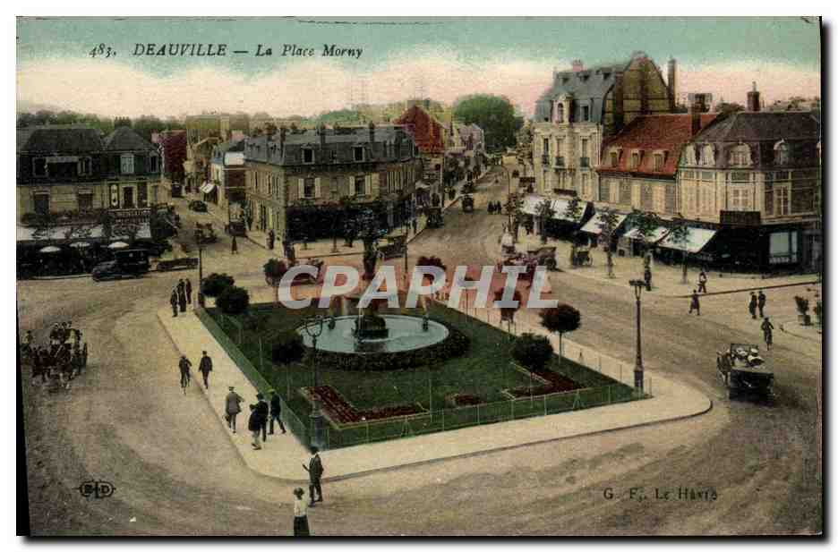 Deauville — La Place Morny — G. F. Le Havre, n° 483