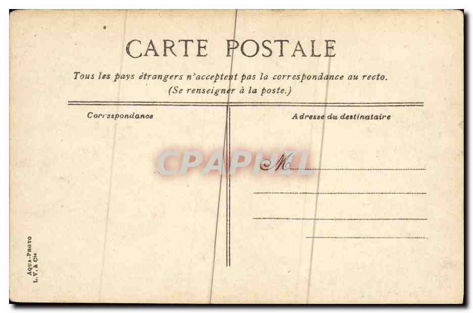 Deauville - La plaza Morny y el mercado — Reverso
