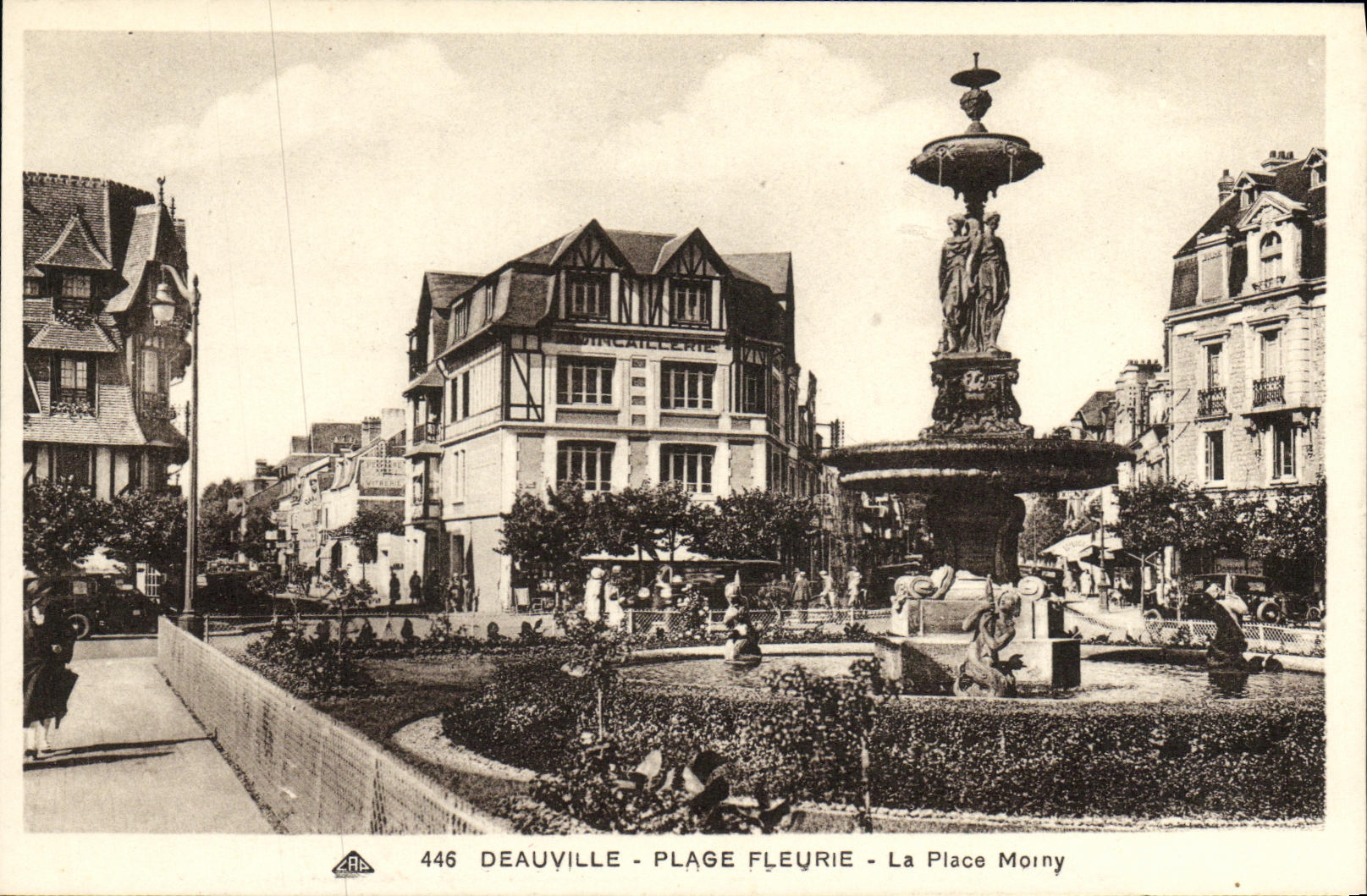 Deauville - Place Fleurie - La Place Morny