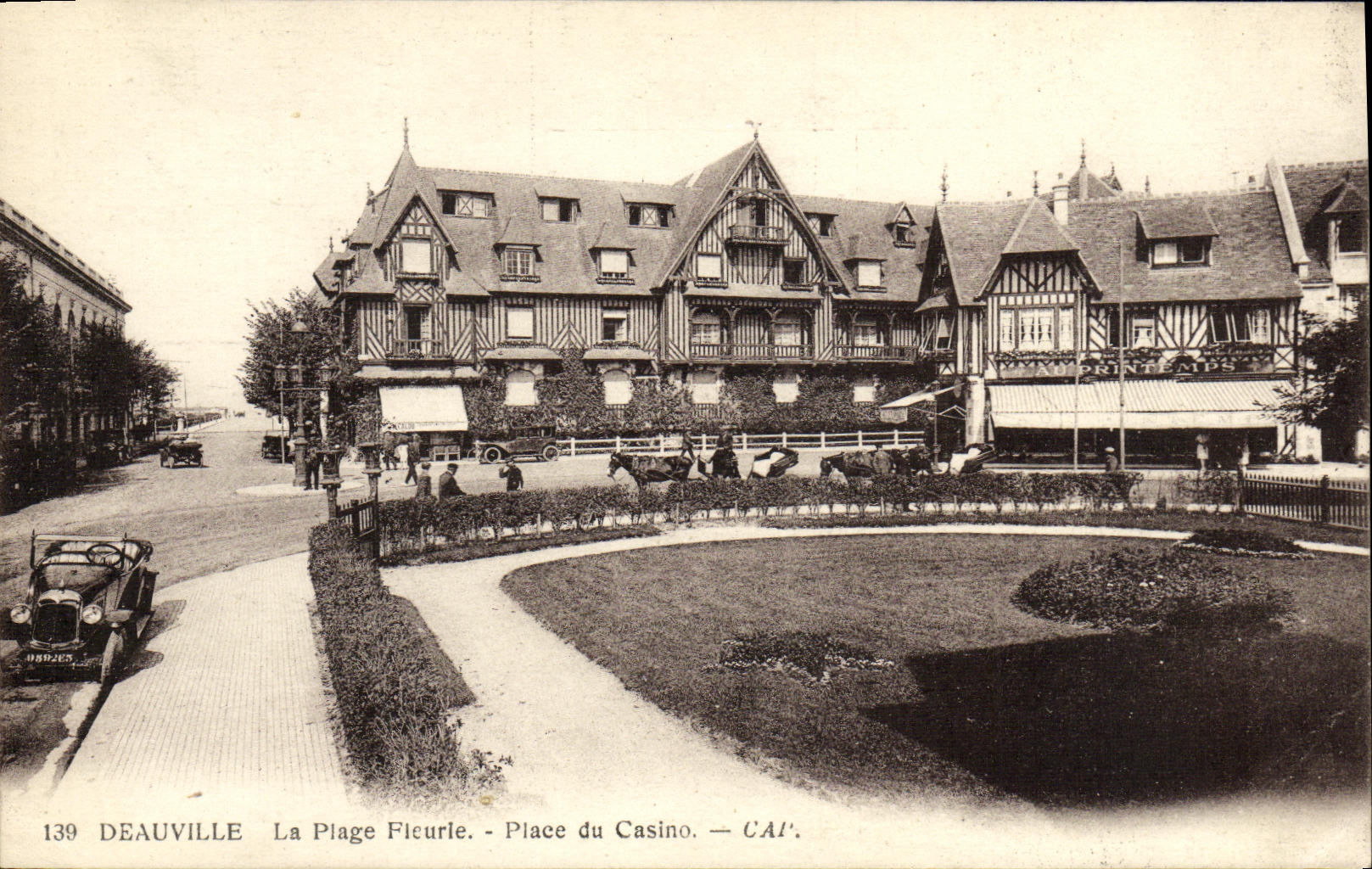 Deauville - La Plage Fleurie - Place du Casino — C.A.I.