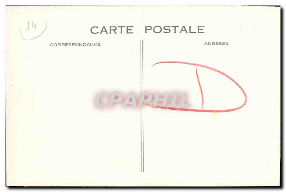 CPA Deauville La Plage Fleurie Place Morny — Rückseite