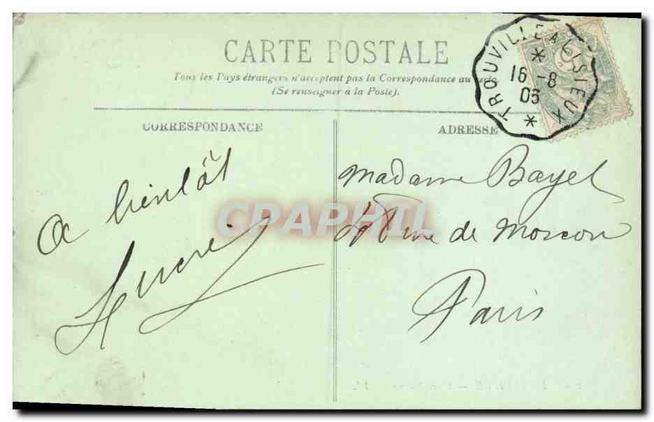 Deauville — Place Morny — LL. n°112 — Rückseite