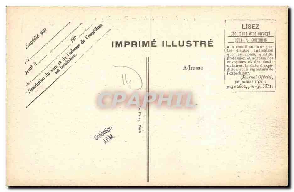 Deauville — Place Morny — Éditeur Fle Le Havre, n° 474 — Rückseite