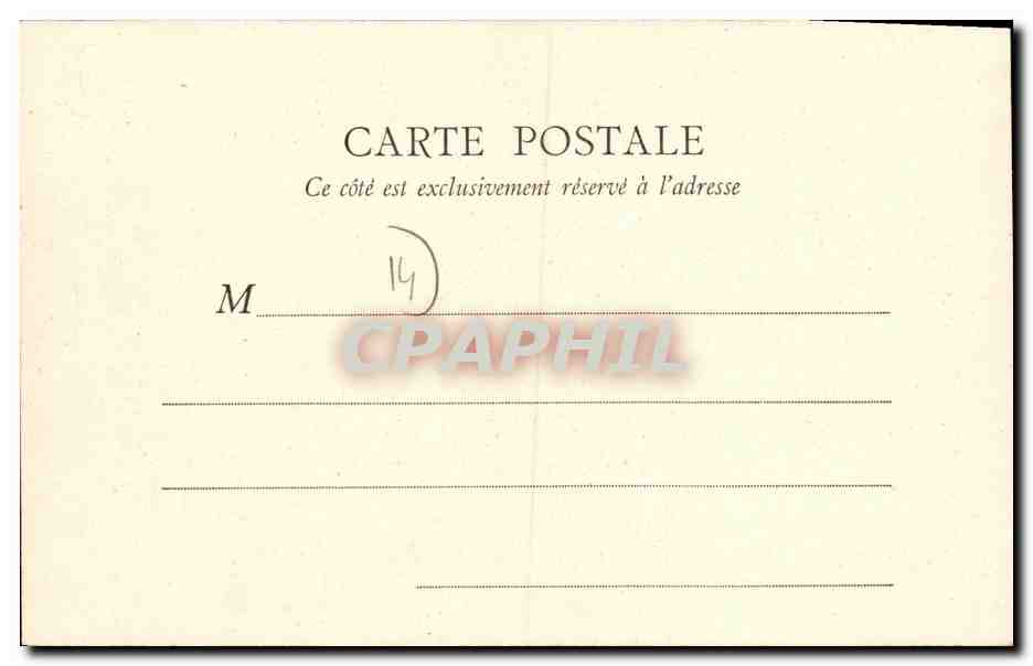 Deauville — Place Morny — éditeur non identifié — Rückseite