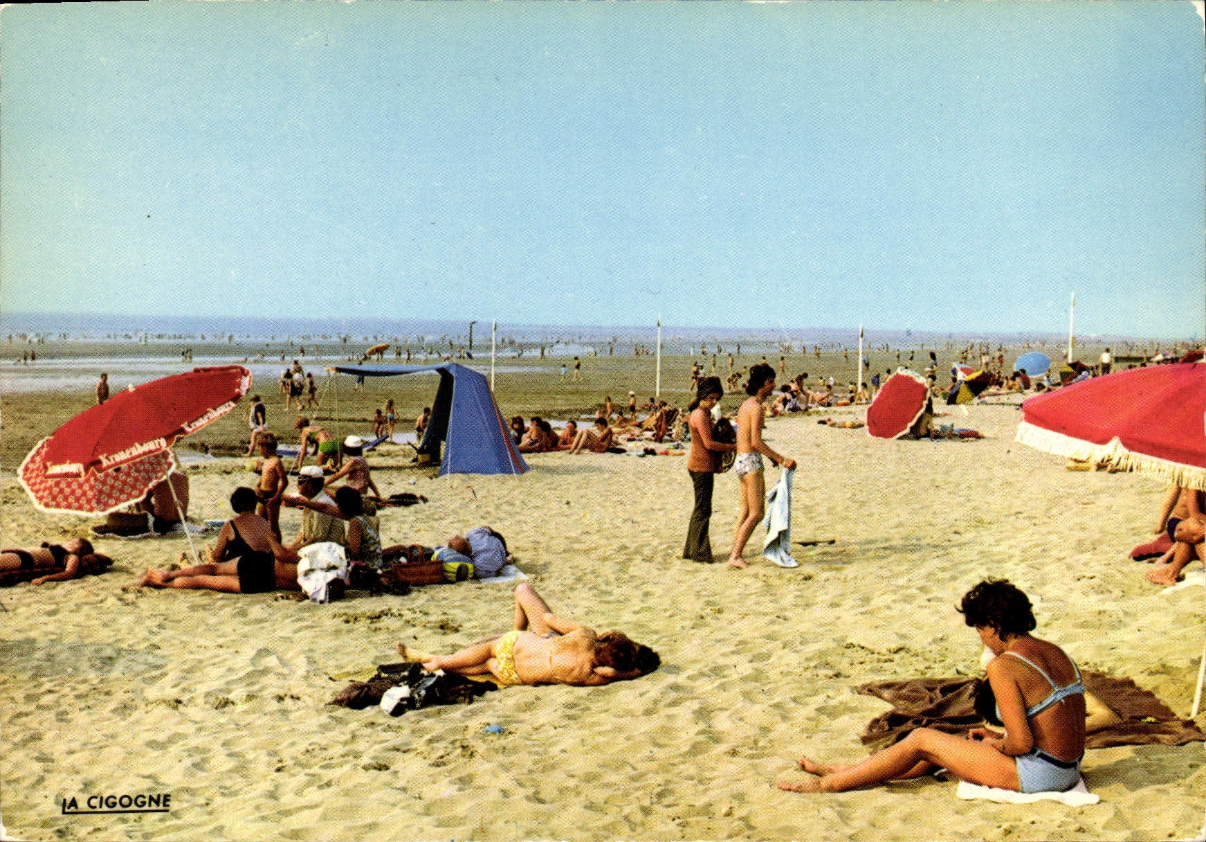 CPM Deauville La Plage Fleurie